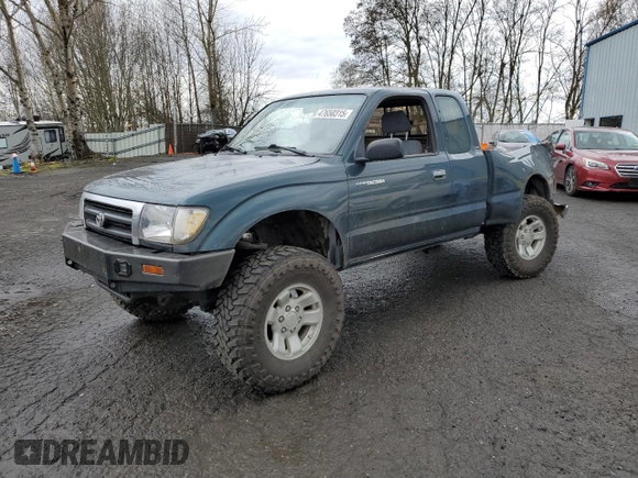 1998 Toyota Tacoma with VIN 4TAWN72N2WZ010087, listed as a Copart auction lot 47650315 with 317,285 mi miles and Salvage Title. Bid and sale history available at DreamBid. Image 1.