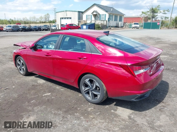 2023 Hyundai Elantra Limited z VIN KMHLP4AG8PU504791, wystawiony jako IAAI lot #42016405 z przebiegiem 22 916 mil mil oraz . Historia ofert i sprzedaży dostępna na DreamBid. Obrazek 3.