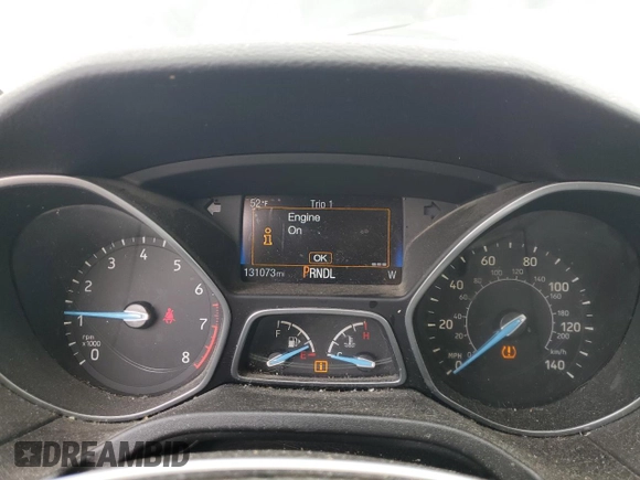 2016 Ford Focus SE z VIN 1FADP3F22GL237773, wystawiony jako Copart lot #49889515 z przebiegiem 131 073 mil mil oraz Szkoda całkowita • Salvage title. Historia ofert i sprzedaży dostępna na DreamBid. Obrazek 9.