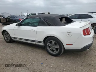 2012 Ford Mustang V6 with VIN 1ZVBP8EM3C5276322, listed as a Copart auction lot 51582415 with 164,794 mi miles and Salvage Title. Bid and sale history available at carsss.com. Image 2.