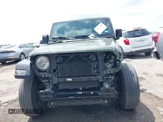 2021 Jeep Wrangler Unlimited Sport S with VIN 1C4HJXDG0MW510836, listed as a IAAI auction lot 42072748 with 87,960 mi miles and . Bid and sale history available at DreamBid. Image 6.