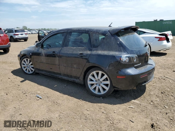 2007 Mazda 3 Mazdaspeed3 Sport with VIN JM1BK34LX71728213, listed as a Copart auction lot 59365595 with 137,170 mi miles and Salvage title. Bid and sale history available at DreamBid. Image 2.