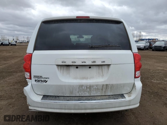2019 Dodge Grand Caravan SE with VIN 2C4RDGBG3KR728242, listed as a Copart auction lot 49245185 with 189,653 mi miles and Salvage Title. Bid and sale history available at DreamBid. Image 6.