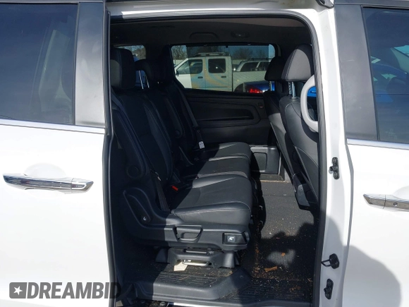 2024 Honda Odyssey EX-L with VIN 5FNRL6H6XRB070789, listed as a IAAI auction lot 41333384 with 6,553 mi miles and . Bid and sale history available at DreamBid. Image 8.