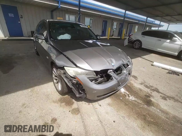 2011 BMW 3 Series 328i with VIN WBAPH5C50BA444114, listed as a Copart auction lot 52643655 with 189,437 mi miles and Salvage Title. Bid and sale history available at carsss.com. Image 10.