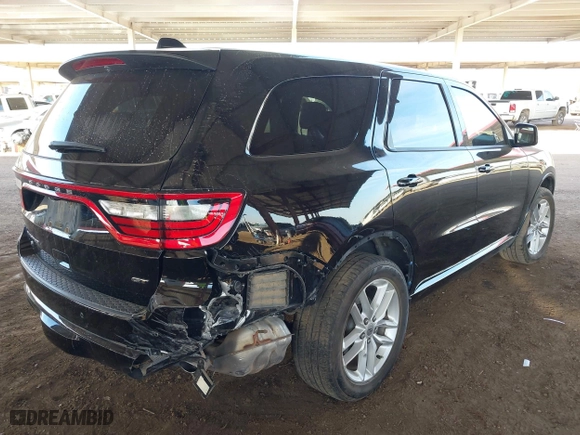 2022 Dodge Durango GT Plus with VIN 1C4RDJDG1NC214090, listed as a IAAI auction lot 41131861 with 68,541 mi miles. Bid and sale history available at carsss.com. Image 4.