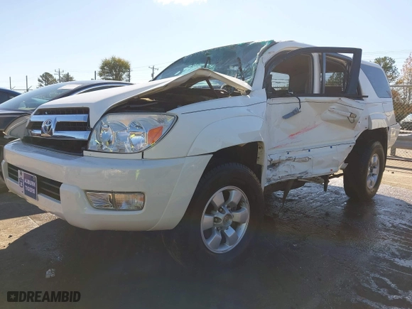 2005 Toyota 4Runner SR5 with VIN JTEZU14R958023503, listed as a IAAI auction lot 40853058 with 107,193 mi miles. Bid and sale history available at carsss.com. Image 17.