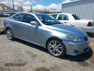 2007 Lexus IS 250 z VIN JTHBK262672039678, wystawiony jako IAAI lot #42259158 z przebiegiem 141 224 mil mil oraz . Historia ofert i sprzedaży dostępna na DreamBid. Obrazek 1.