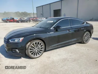 2018 Audi A5 Sportback Prestige with VIN WAUCNCF53JA061502, listed as a Copart auction lot 52530134 with 53,255 mi miles and Non Repairable. Bid and sale history available at carsss.com. Image 1.