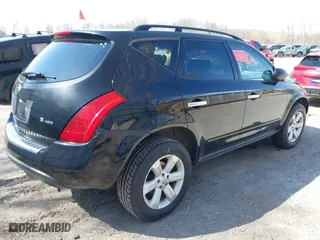 2007 Nissan Murano SL with VIN JN8AZ08W17W642449, listed as a IAAI auction lot 42013087 with 127,347 mi miles. Bid and sale history available at carsss.com. Image 4.