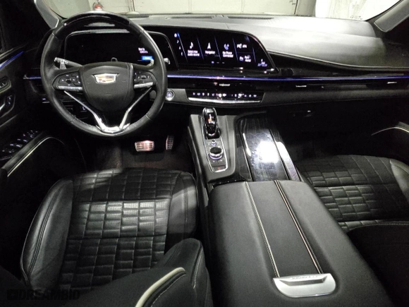 2023 Cadillac Escalade AWD V-Series with VIN 1GYS4HK97PR406638, listed as a Copart auction lot 84569824 with 11,519 mi miles and Clean Title. Bid and sale history available at carsss.com. Image 9.
