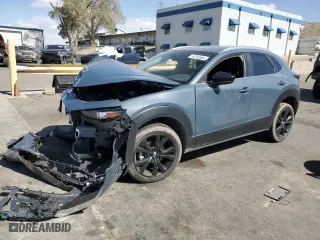 2022 Mazda CX-30 2.5 S Carbon Edition with VIN 3MVDMBCL3NM432771, listed as a Copart auction lot 74739504 with 46,372 mi miles and Salvage Title. Bid and sale history available at carsss.com. Image 1.