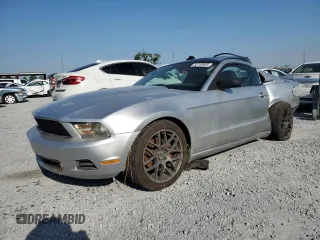 2012 Ford Mustang V6 Premium with VIN 1ZVBP8AM7C5223225, listed as a Copart auction lot 53139935 with 122,982 mi miles and Salvage Title. Bid and sale history available at carsss.com. Image 1.