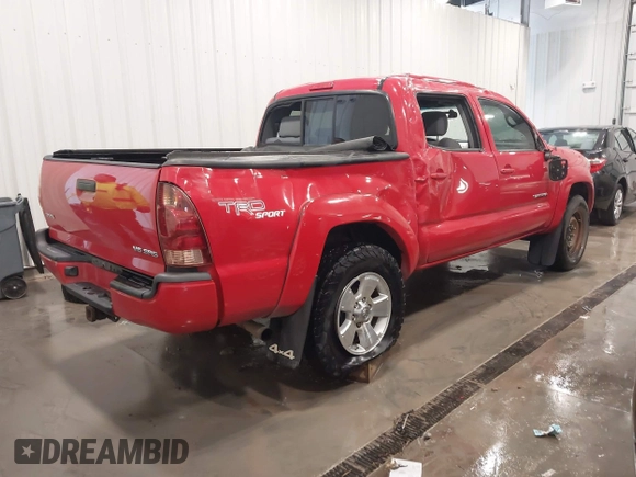 2007 Toyota Tacoma with VIN 5TELU42N37Z457266, listed as a IAAI auction lot 42043772 with 184,594 mi miles and . Bid and sale history available at DreamBid. Image 4.