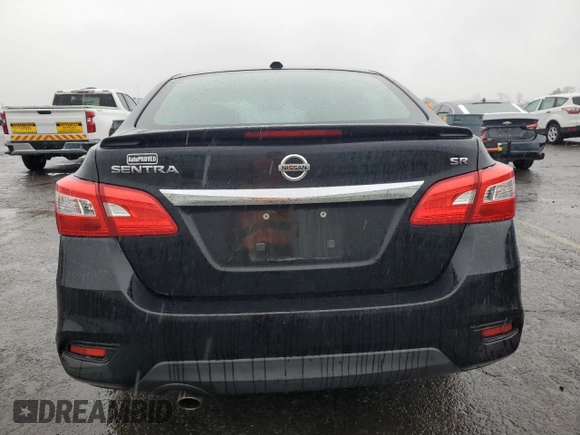 2016 Nissan Sentra SR with VIN 3N1AB7AP7GY302648, listed as a Copart auction lot 52216255 with 63,713 mi miles and Salvage Title. Bid and sale history available at DreamBid. Image 6.