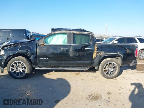 2019 GMC Canyon 4WD Denali with VIN 1GTG6EEN0K1106301, listed as a IAAI auction lot 41475337 with 1 mi miles. Bid and sale history available at carsss.com. Image 14.