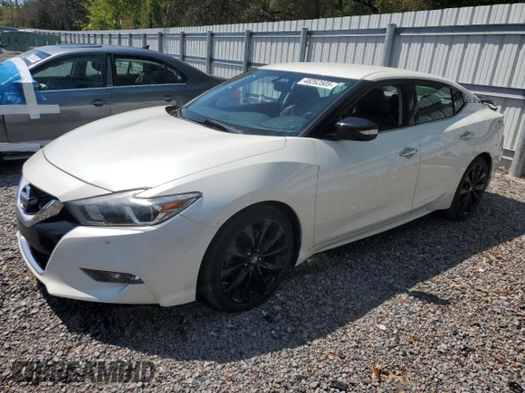 2017 Nissan Maxima SV with VIN 1N4AA6AP2HC457652, listed as a Copart auction lot 48262505 with 98,503 mi miles and Salvage Title. Bid and sale history available at DreamBid. Image 1.