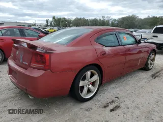 2006 Dodge Charger SRT-8 with VIN 2B3LA73W36H369833, listed as a Copart auction lot 78132814 with 38,623 mi miles and Salvage Title. Bid and sale history available at DreamBid. Image 3.