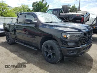 2022 Ram 1500 Big Horn z VIN 1C6SRFBT2NN137192, wystawiony jako Copart lot #56176235 z przebiegiem 78 236 mil mil oraz Szkoda całkowita • Salvage title. Historia ofert i sprzedaży dostępna na DreamBid. Obrazek 4.
