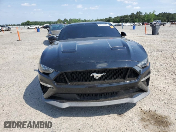 2018 Ford Mustang GT with VIN 1FA6P8CF5J5164892, listed as a Copart auction lot 54906985 with 60,632 mi miles and Salvage title. Bid and sale history available at DreamBid. Image 5.