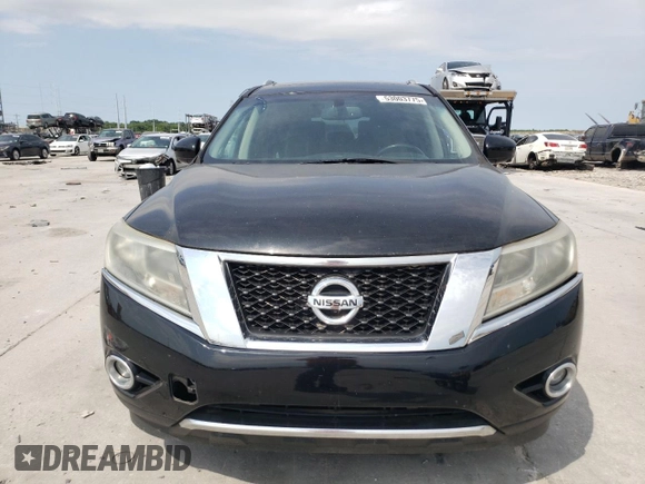 2014 Nissan Pathfinder S z VIN 5N1AR2MM2EC625908, wystawiony jako Copart lot #53003775 z przebiegiem 154 891 mil mil oraz Szkoda całkowita • Salvage title. Historia ofert i sprzedaży dostępna na DreamBid. Obrazek 5.