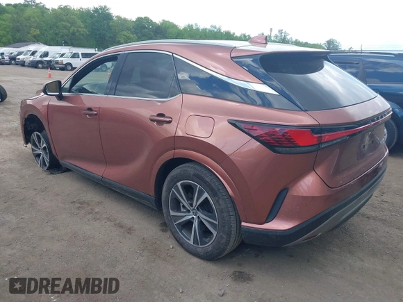 2024 Lexus RX 350 with VIN 2T2BAMCA8RC052539, listed as a IAAI auction lot 42177219 with 16,737 mi miles and . Bid and sale history available at DreamBid. Image 3.