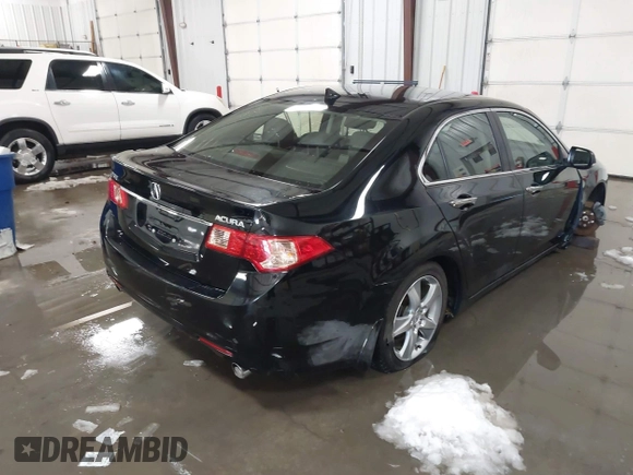 2013 Acura TSX with VIN JH4CU2F46DC004001, listed as a IAAI auction lot 41282127 with 135,990 mi miles. Bid and sale history available at carsss.com. Image 4.
