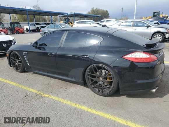 2011 Porsche Panamera with VIN WP0AA2A7XBL014899, listed as a Copart auction lot 51489215 with 112,585 mi miles and Salvage title. Bid and sale history available at DreamBid. Image 2.