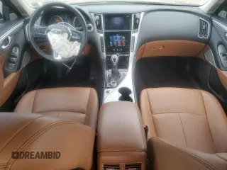 2023 Infiniti Q50 Luxe z VIN JN1EV7BR9PM540514, wystawiony jako Copart lot #60276265 z przebiegiem 19 824 mil mil oraz Szkoda całkowita • Salvage title. Historia ofert i sprzedaży dostępna na DreamBid. Obrazek 8.
