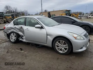 2011 Infiniti G25 x with VIN JN1DV6AR3BM451263, listed as a Copart auction lot 45491435 with 115,090 mi miles and Clean Title. Bid and sale history available at DreamBid. Image 4.