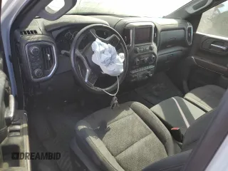 2021 Chevrolet Silverado 1500 LT with VIN 1GCRYDED9MZ114437, listed as a Copart auction lot 72253114 with Not Provided miles and Salvage Title. Bid and sale history available at DreamBid. Image 8.