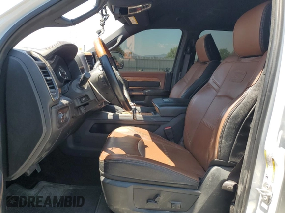 2022 Ram 2500 Longhorn with VIN 3C6UR5GL0NG124686, listed as a Copart auction lot 61404735 with 46,840 mi miles and Salvage title. Bid and sale history available at DreamBid. Image 7.