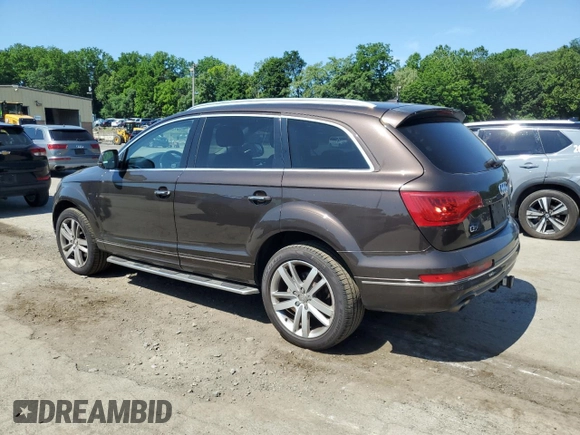 2011 Audi Q7 Premium Plus with VIN WA1LMAFE0BD005067, listed as a Copart auction lot 62080395 with 163,931 mi miles and Clean title. Bid and sale history available at DreamBid. Image 2.