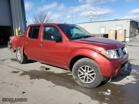 2016 Nissan Frontier S with VIN 1N6AD0EV4GN792418, listed as a Copart auction lot 45600235 with 134,458 mi miles and Salvage Title. Bid and sale history available at carsss.com. Image 4.