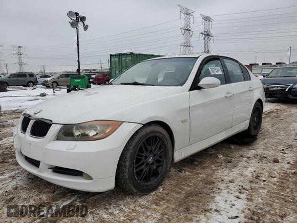 2006 BMW 3 Series 325xi with VIN WBAVD13556KV02729, listed as a Copart auction lot 86075344 with 236,195 mi miles and Salvage Title. Bid and sale history available at carsss.com. Image 1.