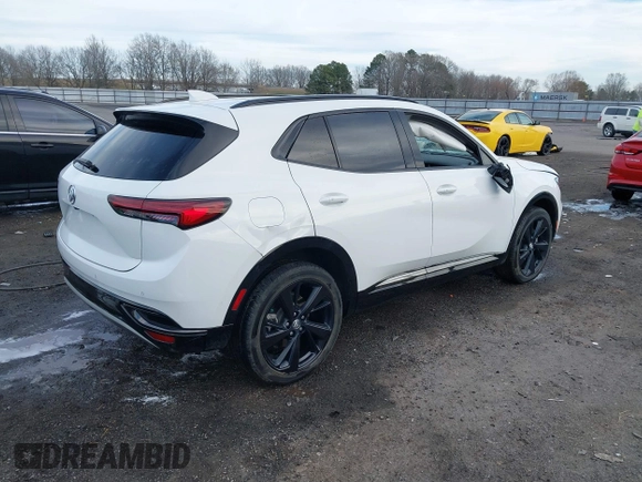 2022 Buick Envision Preferred with VIN LRBAZLR42ND022064, listed as a IAAI auction lot 41656353 with 68,530 mi miles and . Bid and sale history available at DreamBid. Image 4.
