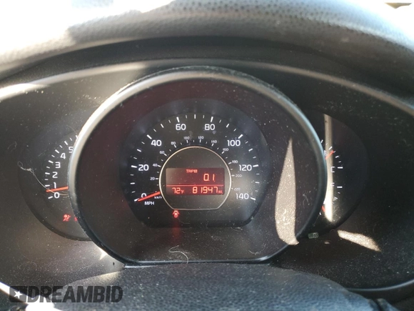 2016 Kia Soul with VIN KNDJN2A26G7838729, listed as a Copart auction lot 75410954 with 81,947 mi miles and Salvage Title. Bid and sale history available at carsss.com. Image 9.