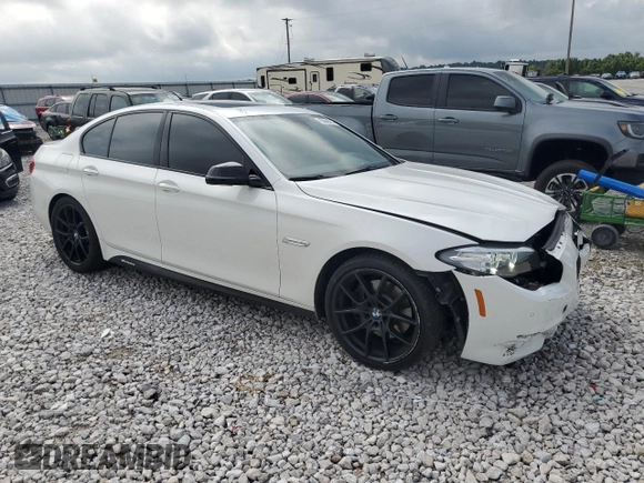 2016 BMW 5 Series 535i xDrive with VIN WBA5B3C57GG259768, listed as a Copart auction lot 63640625 with 97,584 mi miles and Salvage title. Bid and sale history available at DreamBid. Image 4.
