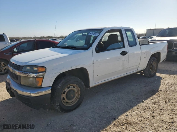2007 Chevrolet Colorado LT w/1LT with VIN 1GCCS199178105530, listed as a Copart auction lot 47475825 with 206,259 mi miles and Salvage Title. Bid and sale history available at carsss.com. Image 1.