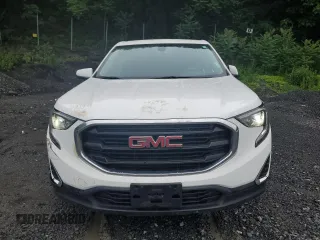 2019 GMC Terrain SLE with VIN 3GKALTEV6KL163800, listed as a Copart auction lot 60887855 with 71,360 mi miles and Salvage title. Bid and sale history available at DreamBid. Image 5.