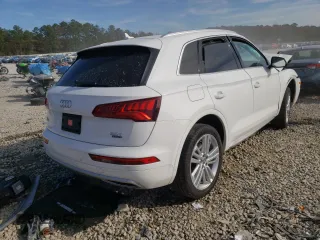 2018 Audi Q5 Premium Plus with VIN WA1BNAFY8J2160317, listed as a Copart auction lot 66857742 with 0 mi miles. Bid and sale history available at carsss.com. Image 4.