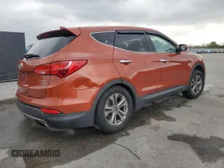 2016 Hyundai Santa Fe z VIN 5XYZTDLB1GG351684, wystawiony jako Copart lot #48396885 z przebiegiem 148 301 mil mil oraz Nie do naprawy • Non repairable. Historia ofert i sprzedaży dostępna na DreamBid. Obrazek 3.
