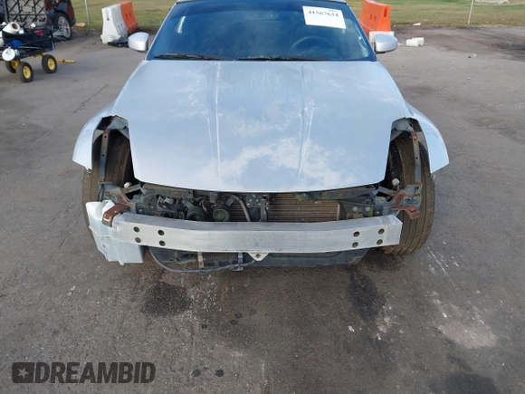 2008 Nissan 350Z Enthusiast with VIN JN1BZ34D68M706328, listed as a IAAI auction lot 41567634 with 128,222 mi miles and . Bid and sale history available at DreamBid. Image 6.