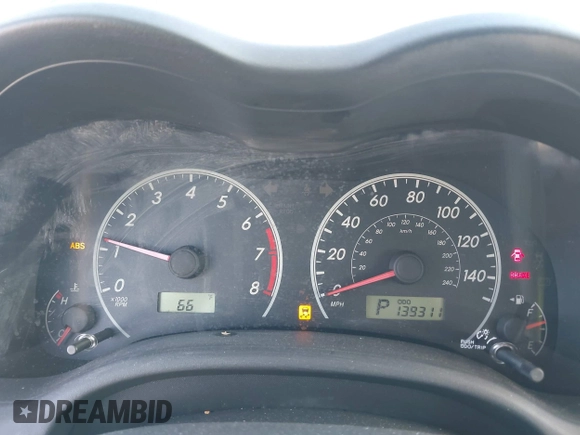 2011 Toyota Corolla L with VIN JTDBU4EE8B9166483, listed as a IAAI auction lot 42063661 with 139,311 mi miles and . Bid and sale history available at DreamBid. Image 7.