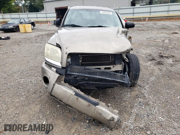2006 Mitsubishi Raider z VIN 1Z3HT48N36S540902, wystawiony jako Copart lot #73397504 z przebiegiem 126 311 mil mil oraz Czysty tytuł • Clean title. Historia ofert i sprzedaży dostępna na DreamBid. Obrazek 5.