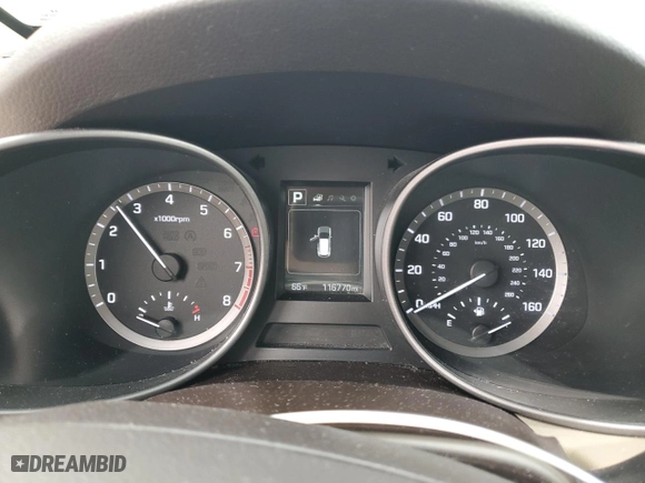2017 Hyundai Santa Fe Sport 2.4L with VIN 5XYZU3LB5HG389881, listed as a Copart auction lot 47963265 with 116,770 mi miles and Salvage Title. Bid and sale history available at carsss.com. Image 9.