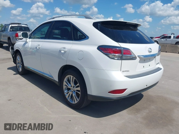 2013 Lexus RX 350 z VIN 2T2ZK1BA9DC090673, wystawiony jako IAAI lot #42082165 z przebiegiem 137 556 mil mil oraz . Historia ofert i sprzedaży dostępna na DreamBid. Obrazek 3.