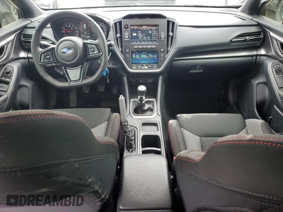 2024 Subaru WRX с VIN JF1VBAB60R9808709, выставлен на аукционе Copart как лот 47441385 с пробегом 5 636 миль миль и Чистый • Clean title. История ставок и продаж доступна на DreamBid. Изображение 8.