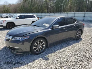 2016 Acura TLX V6 Tech with VIN 19UUB2F52GA006740, listed as a Copart auction lot 48333535 with 83,811 mi miles and Salvage Title. Bid and sale history available at carsss.com. Image 1.