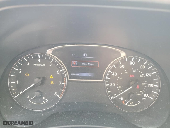 2017 Nissan Pathfinder SV with VIN 5N1DR2MN6HC609124, listed as a Copart auction lot 47465715 with 169,615 mi miles and Clean Title. Bid and sale history available at carsss.com. Image 9.